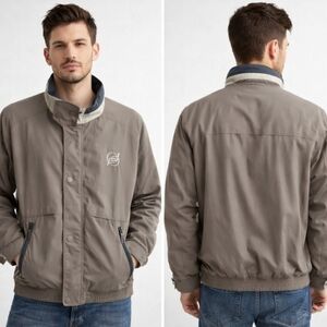 Kaid Attitude | Taupe Cargo Lightweight Jacket